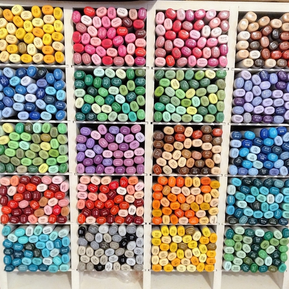 25 Copic Sketch alcohol markers NEW